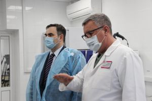 Министр здравоохранения Ростовской области посетил с рабочим визитом ГАУ РО 